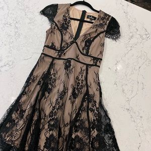 Like new Lulus black dress size small
